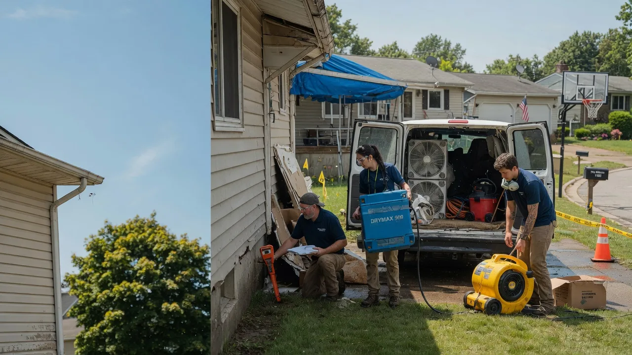 Ceiling Leak Cleanup in Winfield, WV near me